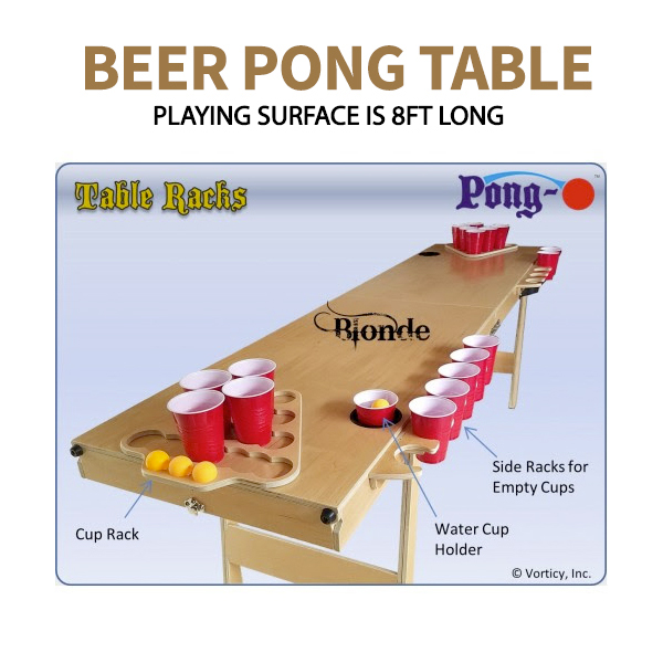 Beer Pong Table Sumo Mania, What Size Should A Beer Pong Table Be